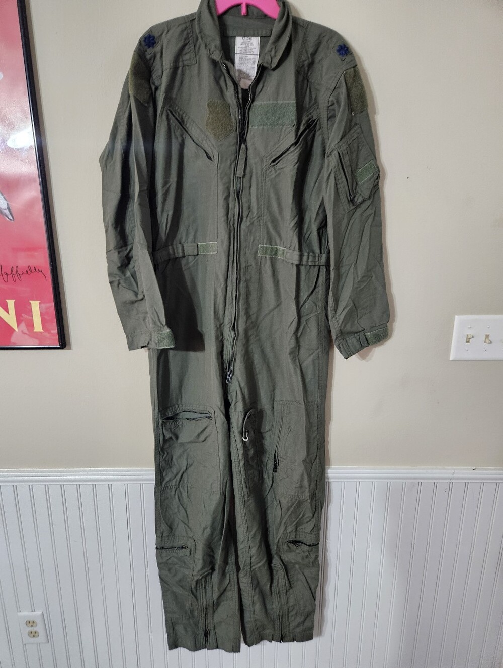 U.S. Air Force 2011 Lieutenant Colonel Flight Suit Size 42 Long